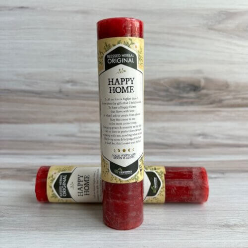 Happy Home Blessed Herbal Candle - Yatzuri Shop