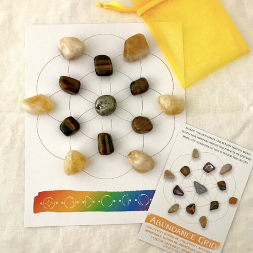 Abundance Crystal Grid Kit Yatzuri