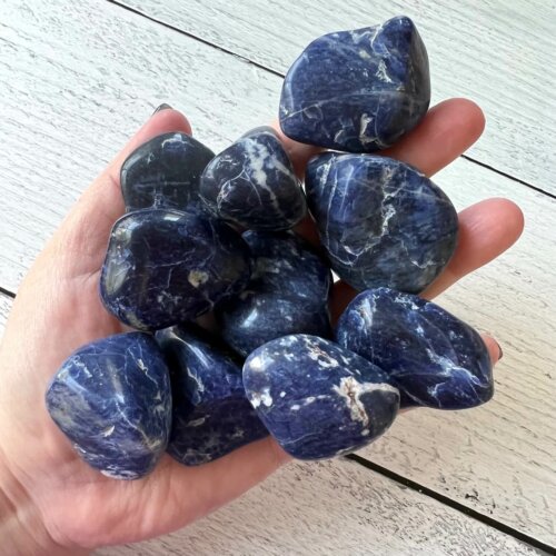 Extra Large Sodalite Tumbled Stones Yatzuri Shop