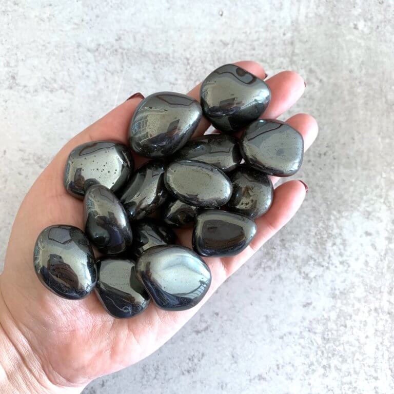 White Selenite Tumbled Stone - Yatzuri