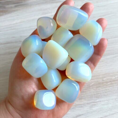 Opalite Tumbled Stone - No. 1027 - Yatzuri Shop