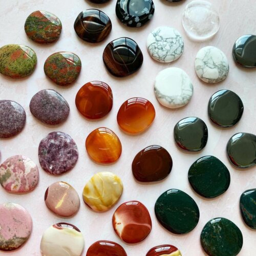 Gemstone Worry Stones Yatzuri