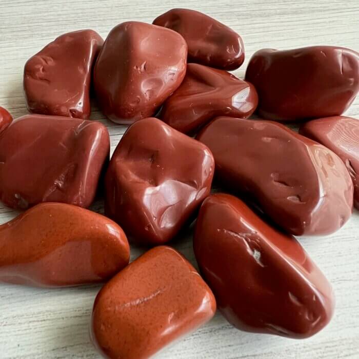 Red Jasper Tumbled Stones - Yatzuri