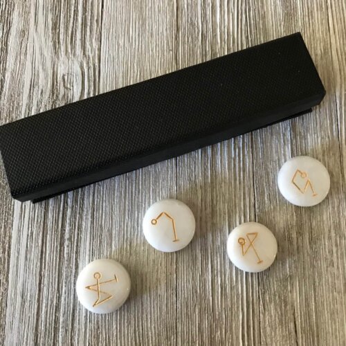 Archangel Agate Stone Set Yatzuri