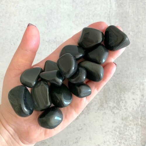 Rainbow Obsidian Tumbled Stones Yatzuri Online Shop