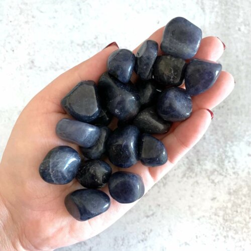 Iolite Tumbled Stones Yatzuri Shop