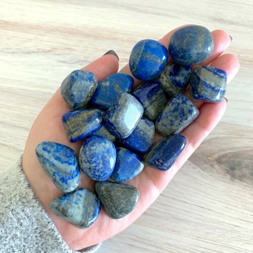Lapis Lazuli Tumbled Stones Yatzuri Shop