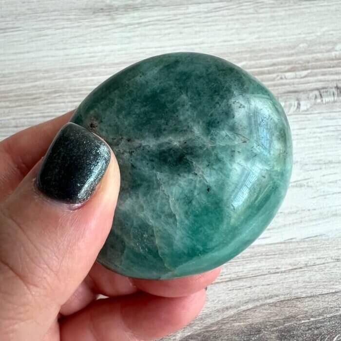 Amazonite Palm Stone - No. 318