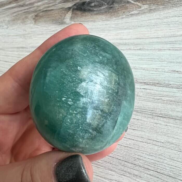 Amazonite Palm Stone - No. 318 - Yatzuri