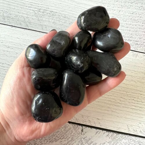 Black Onyx Tumbled Stones Yatzuri Shop