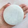 White Selenite Disc - Yatzuri Shop