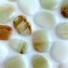 Green Calcite Smooth Stones Yatzuri