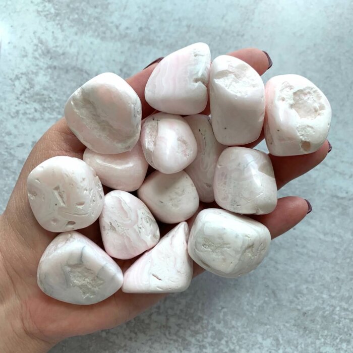 Mangano Calcite Tumbled Stone Yatzuri Shop