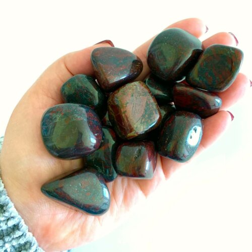 Tumbled Hematite Jasper Yatzuri Shop