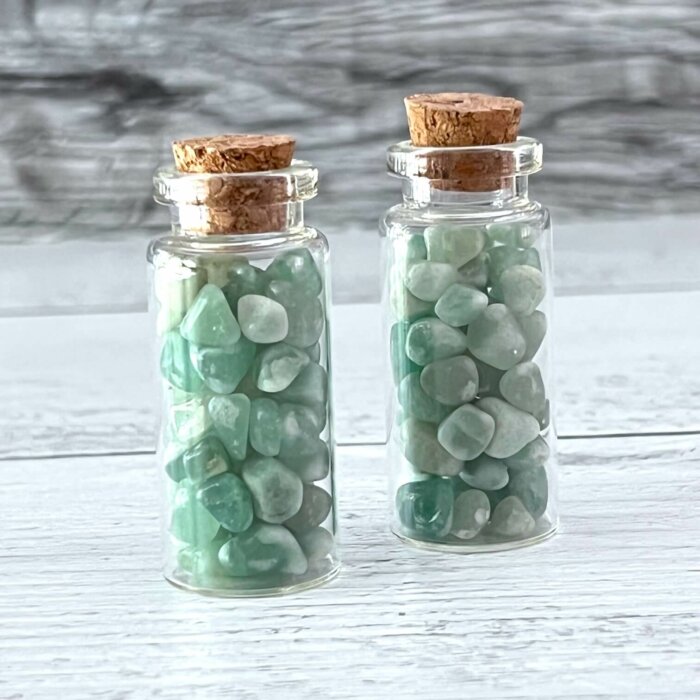 Green Aventurine Altar Gem Bottles Yatzuri Shop