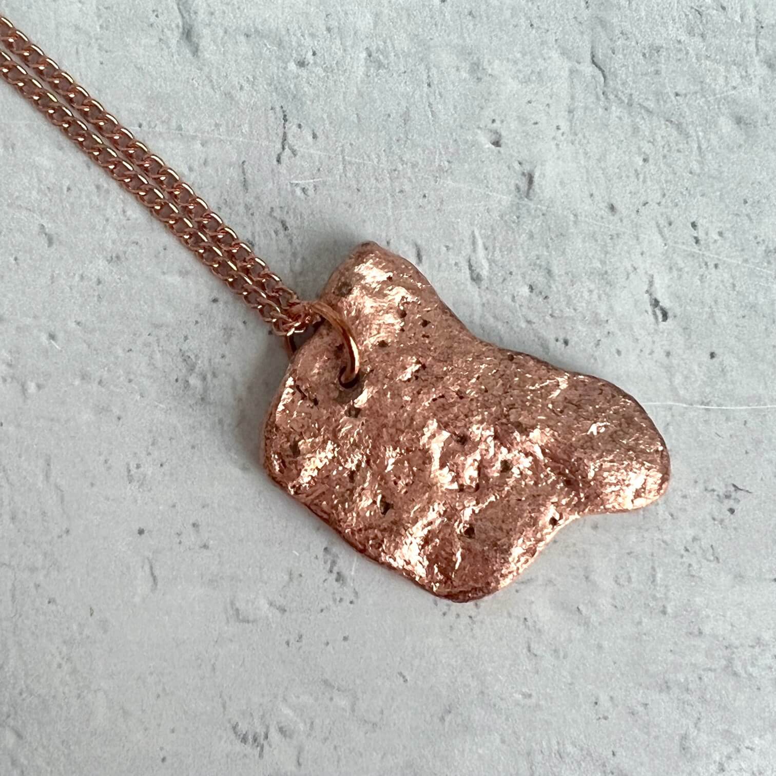 Copper Pendant - No. 104 - Yatzuri Shop