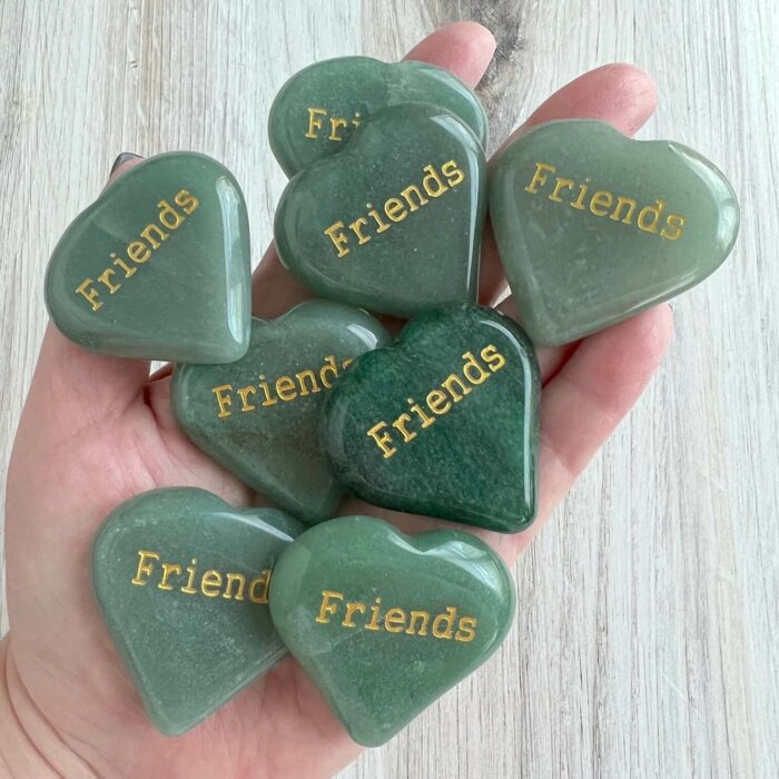 Friends Green Aventurine Heart - No. 81 - Yatzuri Shop