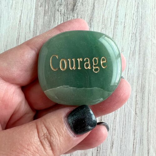 Green Aventurine Courage Stone - No. 151 - Yatzuri Shop