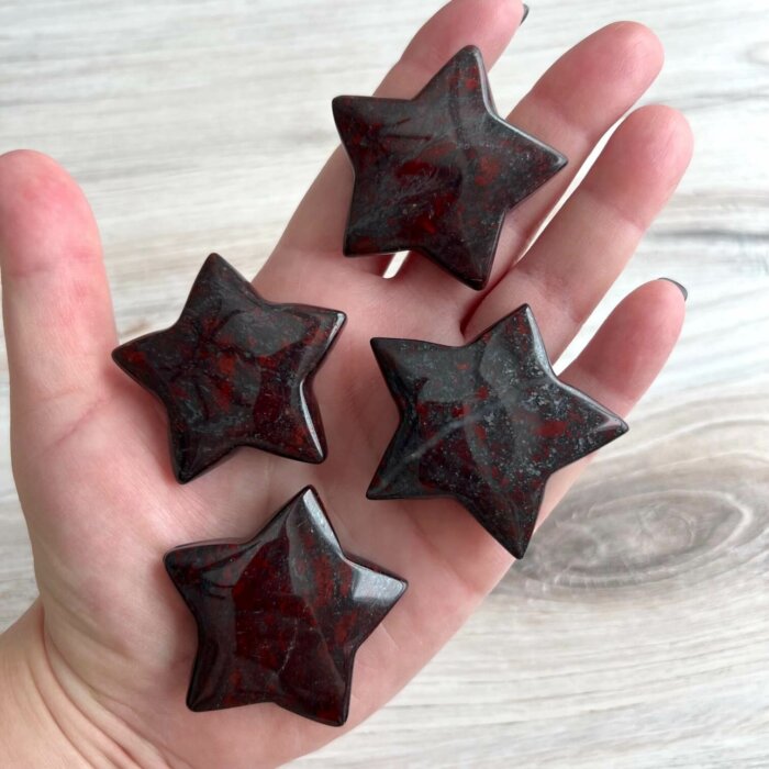 Hematite Jasper Stars - No. 102 - Yatzuri Shop