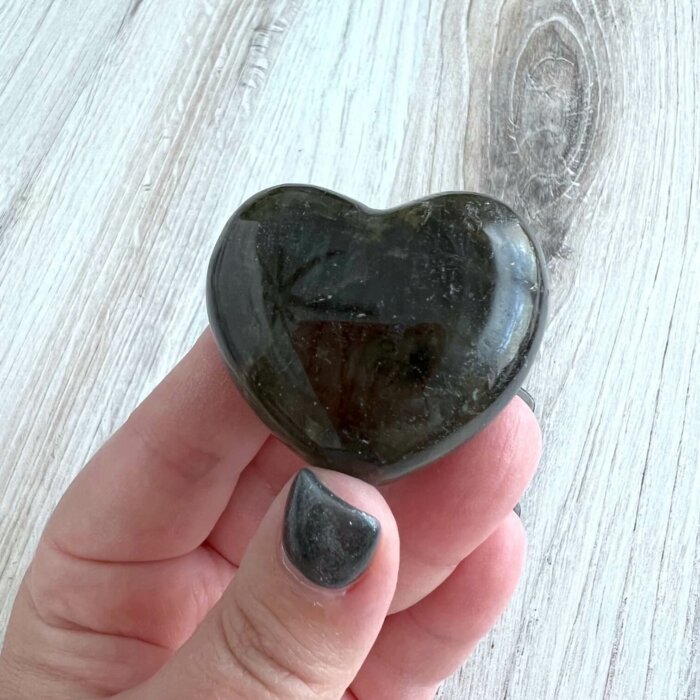 Labradorite Heart - No. 162 - Yatzuri Shop