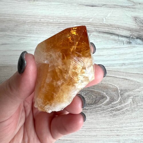 Natural Citrine Point (Medium) - No. 34 - Yatzuri Online Shop