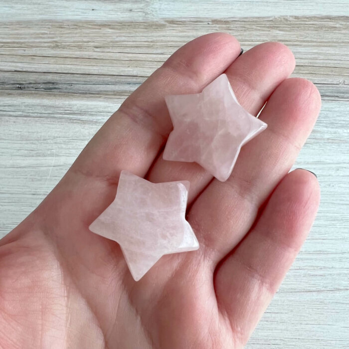 Rose Quartz Stars (Small) - No. 33 - Yatzuri