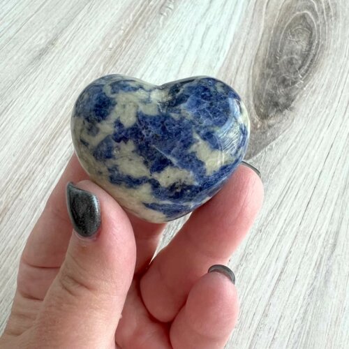 Sodalite Heart - No. 169 - Yatzuri Shop