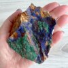 Natural Azurite with Malachite - No. 55 - Yatzuri Shop