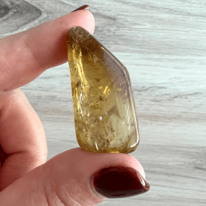 Natural Polished Citrine - No. 14 - Yatzuri Shop