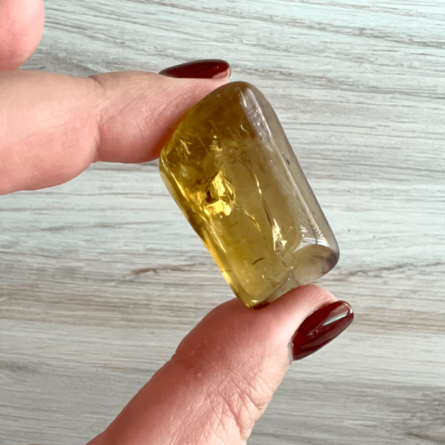 Polished Natural Citrine - No. 12 - Yatzuri Shop