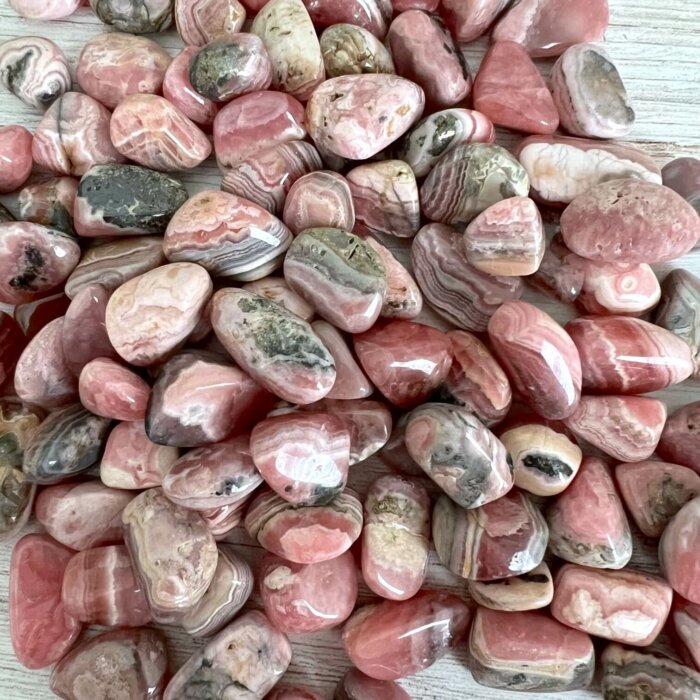 Rhodochrosite Tumbled Stones (Small) - No. 59 - Yatzuri Shop