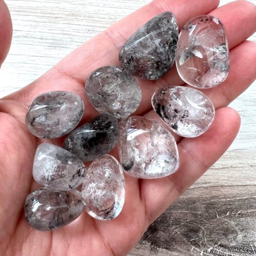 Tibetan Quartz Tumbled Stone - No. 106 - Yatzuri Shop
