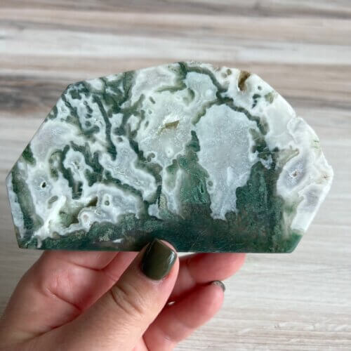 Moss Agate Slab - No. 210 - Yatzuri Shop