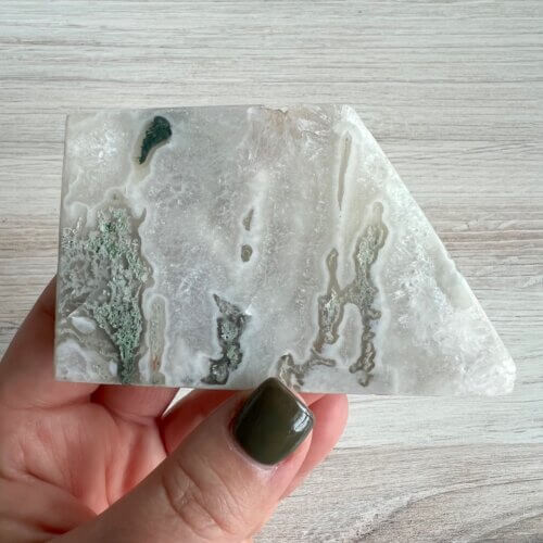 Moss Agate Slab - No. 211 - Yatzuri Shop