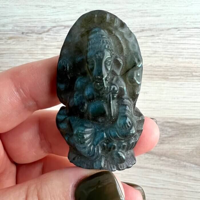 Labradorite Ganesha - No. 281 - Yatzuri Shop