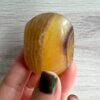 Yellow Fluorite Palm Stone - No. 7B - Yatzuri